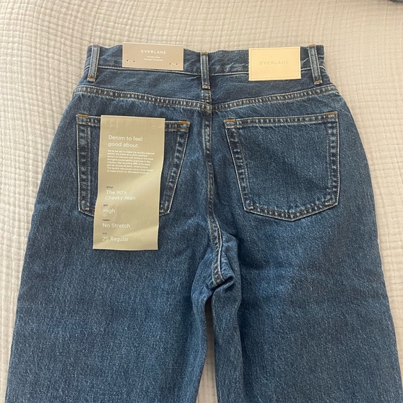 NWT Everlane ’90s Cheeky Jean In Deep Atlantic - Picture 4 of 6